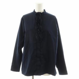 shirocon パンジードレスブラウス 36 ネイビー SC21-23004SP