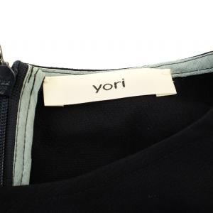 yori ダブルクロスtee YR21-23029SP カットソー 長袖 プルオーバー F ネイビー 紺 /G