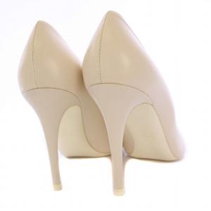 VALENTINO GARAVANI ロックスタッズ ポインテッドトゥパンプス 38 オフホワイト