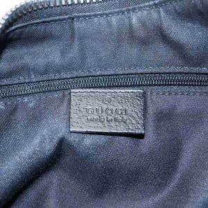 GUCCI GGキャンバス ワンショルダーバッグ ブラック 115003