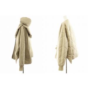 Deuxieme Classe CALUX 22AW キルティングジャケット リバーシブル F ベージュ CA22-DEU32