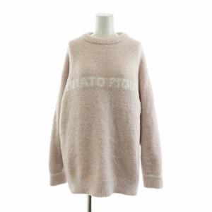 gelato pique パウダーボーダーSETアップ ルームウェア パジャマ 部屋着 セットアップ 2点セット イージーパンツ