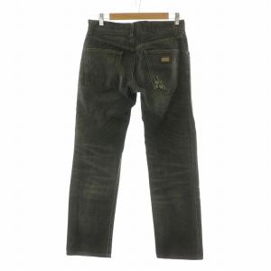 DOLCE&GABBANA デニムパンツ ジーンズ ジーパン ダメージ加工 44 ブラック /NQ