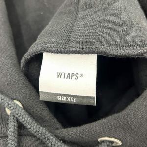 WTAPS TEARY HOODY COTTON TEARY パーカー プルオーバー ロゴ 2 黒 ブラック /AN26