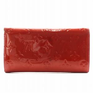 LOUIS VUITTON ヴェルニ ポルトフォイユ サラ 長財布 二つ折り 小銭入れ 赤 レッド M93530 /AN3 D OH