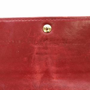 LOUIS VUITTON ヴェルニ ポルトフォイユ サラ 長財布 二つ折り 小銭入れ 赤 レッド M93530 /AN3 D OH