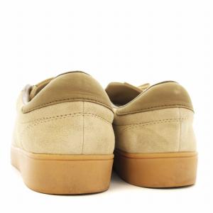 FRED PERRY スニーカー スエード ロゴ US9 27cm ベージュ /G