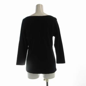 AURALEE イエナ IENA カットソー ボートネック 長袖 1 黒 ブラック A9AB01IE /RO