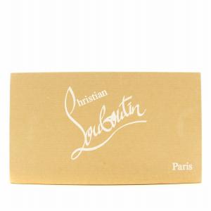 Christian Louboutin サンダル パンプス ストラップ レザー 36 黒 ブラック /G