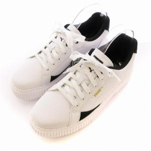 PUMA DINARA WNS ディナーラ スニーカー 靴 厚底 25.5cm 白 ホワイト 388954 01