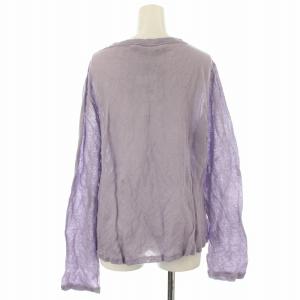 MAX MARA WEEKEND LINE タグ付き ニット カットソー 長袖 M 紫 パープル /DK