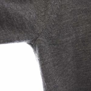 UNITED ARROWS ニット セーター クルーネック 長袖 S グレー 1113-299-4950 /YM