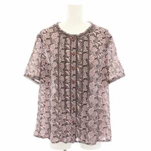 Leilian オリジナル ORIGINAL セットアップ 上下 ブラウス カットソー 半袖 スカート ロング フレア