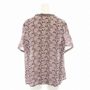 Leilian オリジナル ORIGINAL セットアップ 上下 ブラウス カットソー 半袖 スカート ロング フレア