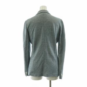 CIRCOLO1901 テーラードジャケット シングル 麻 リネン ブルー ACD133816 /NQ