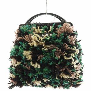MARKET WOOLY CROCHET BAG マルチカラー