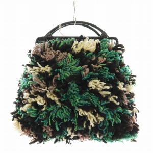 MARNI MARKET WOOLY CROCHET BAG マルチカラー