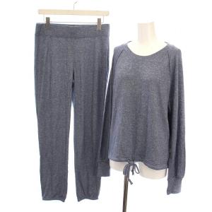 ゲーブル セット Gable Set ルームウェア パジャマ セットアップ 上下 長袖 ニット ロングパンツ