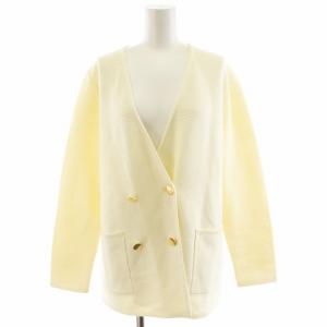 25SS セミダブルガーターニットジャケット 2 アイボリー