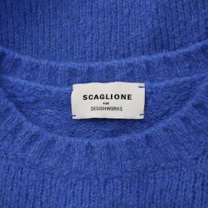 DESIGNWORKS SCAGLIONE Seamless Puffed Crewneck Sweater シームレスパフクルーネックセーター