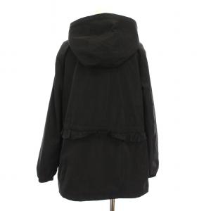 kate spade new york パーカー ジャケット ジップアップ 裏地チェック アウター M 黒 KSR23722J /YM