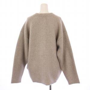 LAUTREAMONT ドロワット Droite ラクーンノーカラーニットアウター≪洗える≫ ジャケット 2 ベージュ 3805-17015