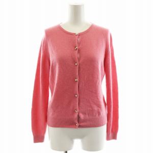 22AW CASHMERE CARDIGAN カーディガン カシミヤ M ピンク KRTOSA0101