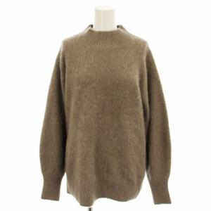 シャギーニット 1513-104-4581 ハイネック ニット セーター フォックス カシミヤ混 長袖
