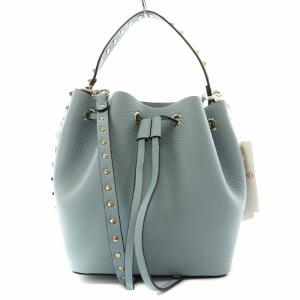 VALENTINO★Sculpture レザー ショルダーバッグ アイボリー Valentino Garavani ロコ レザーショルダーバッグ マイクロ