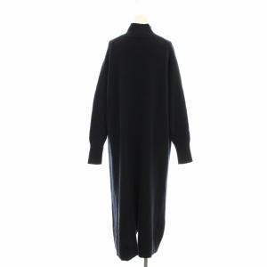 UNITED ARROWS W/CA ハイネック ニットワンピース 15261993716 ロング マキシ 長袖 ウール カシミヤ混