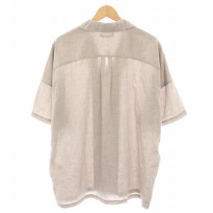 ATTACHMENT ポプリンオープンカラーショートスリーブシャツ POPLIN OPEN COLLAR S/S SHIRT