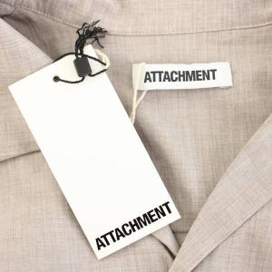 ATTACHMENT ポプリンオープンカラーショートスリーブシャツ POPLIN OPEN COLLAR S/S SHIRT