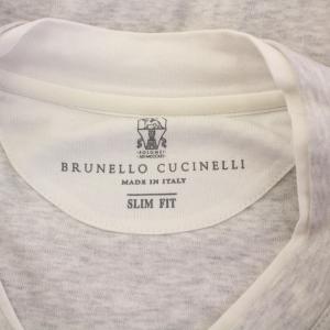 BRUNELLO CUCINELLI Tシャツ S グレー