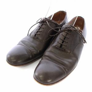 ドレスシューズ レザー レースアップ 37 茶 /TK