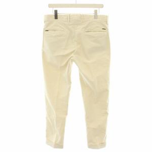 INCOTEX スラックス SLACKS スリムフィット SLIM  FIT ガーメントダイコットンストレッチギャバジンテーパードチノ