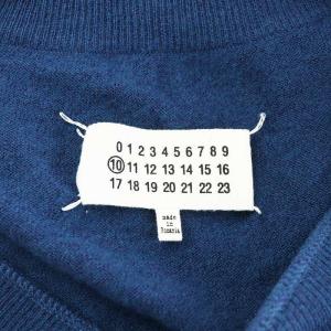 Martin Margiela 10 15SS カーディガン 長袖 リネン 麻 S 青 ブルー S50HA0561 /AN12
