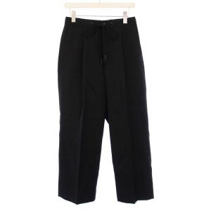 23AW THE SLACKS STRAIGHT スラックス パンツストレート 38 ブラック 23FW-REPT-184L-J