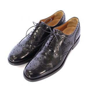 BURWOOD ポリッシュドバインダー オックスフォードブローグ ドレスシューズ