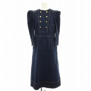 デニム ワンピース BD2211-3E-28 36 インディゴ