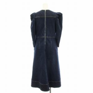 BORDERS at BALCONY デニム ワンピース BD2211-3E-28 36 インディゴ