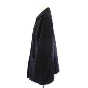MHL. 23AW HEAVY COTTON WOOL DRILL COAT