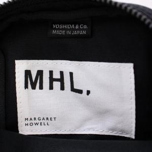 MHL. POTER SHOULDER POUCH ポーター ポーチ 吉田カバン ナイロン 黒 ブラック /G