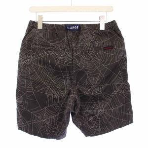 X-LARGE グラミチ Gramicci ショートパンツ イージーパンツ 蜘蛛の巣 S グレー 01152714 /KH
