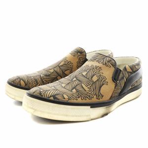 クリストファーネメス スリッポン 8 ブラック ブラウン MS0155