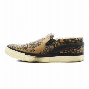 LOUIS VUITTON クリストファーネメス スリッポン 8 ブラック ブラウン MS0155