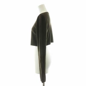 FOXEY BOUTIQUE カーディガン ニット 長袖 ショート丈 40 ブラウン 20706 /NQ