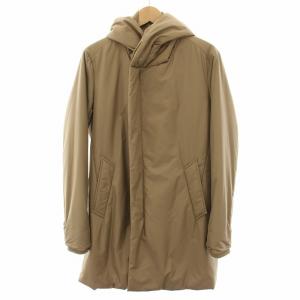 ラップコート アウター フード ベージュ /YT