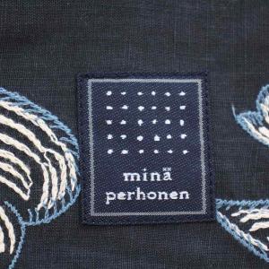 mina perhonen toast bag following day aas9306 リネン トートバッグ ミニバック 刺繍
