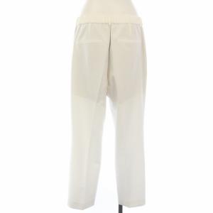 23区 23SS 洗える ストレッチツイル センタープレスパンツ スラックス 44 白 PRWWSS0214 /TK
