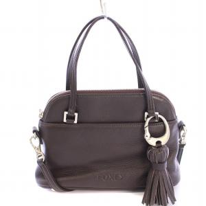 2WAY ハンドバッグ ブラウン